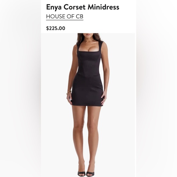 House of CB | Dresses | House Of Cb Enya Corset Mini Dress | Poshmark